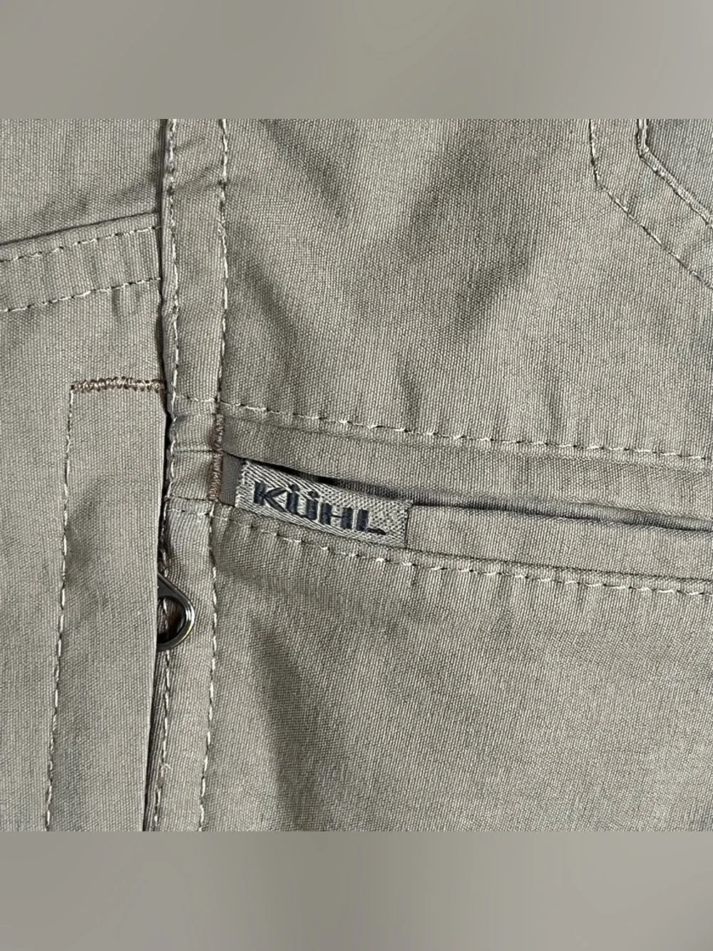 Kuhl Shorts Adult 33 Brown Renegade Short Pockets Hiking Outdoor Stretch Mens